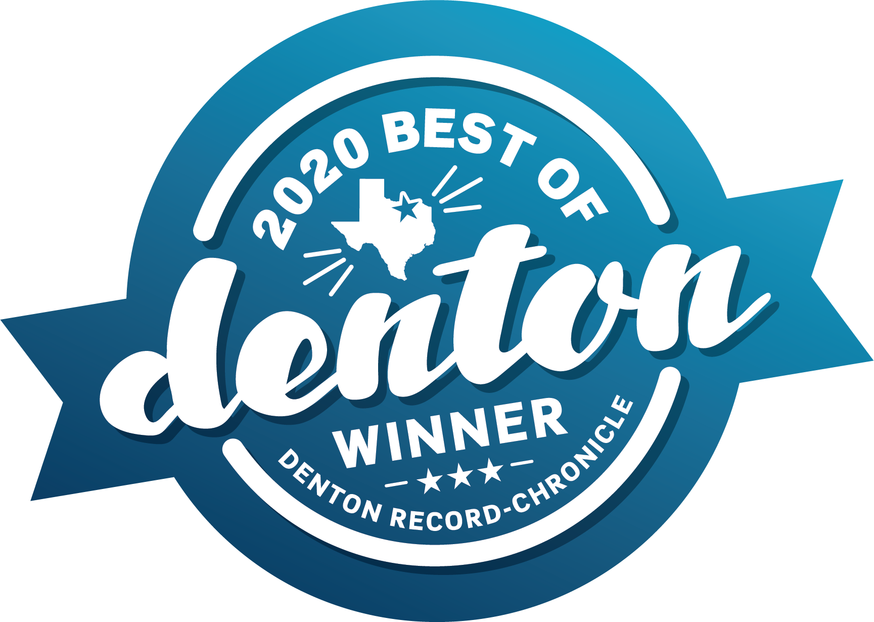 2020 Winner Best of Denton!